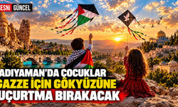 Adıyamanlı Çocuklar Gazze İçin Uçurtma Uçuracak