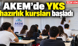 AKEM’de ücretsiz YKS hazırlık kursları başladı