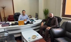 Başkan Tatar'dan Başhekim Salihoğlu'na ziyaret