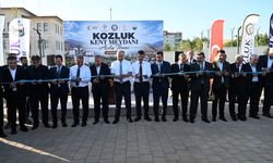 Kozluk'ta 22 dönümlük Kent Meydanı açıldı