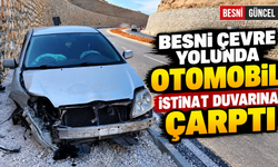 Besni Çevre Yolunda Kaza: 1 Yaralı