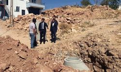 Besni Çilboğaz Köyünde Altyapı Çalışmaları İncelendi