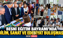 Besni Eğitim Bayramı’nda Bilimden Sanata Renkli Sergi