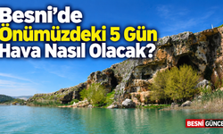 Besni’de Önümüzdeki 5 Gün Hava Nasıl Olacak