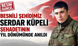 Besnili Şehit Serdar Küpeli Rahmetle Anıldı