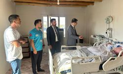 Başhekimler Cizre'deki Hastaları Ziyaret Etti