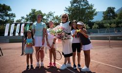 Corendon Tennis Club Kemer TTF Başkanı Müderrisgil'i ağırladı