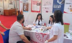 Diyarbakır Kitap Fuarı'nda Sağlık Taraması Yapılıyor