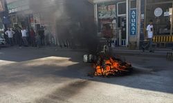 Çermik'te Seyir Halindeki Motosiklet Yandı