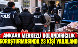 11 ilde dolandırıcılık operasyonu: 23 şüpheli yakalandı
