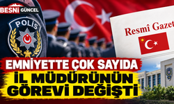 Emniyette yeni atamalar Resmi Gazete’de yayımlandı
