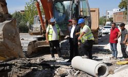 Adıyaman’da Eski Samsat Caddesi’nin Altyapısı Yenileniyor