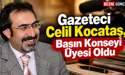 Gazeteci Celil Kocataş, Basın Konseyi Üyesi Oldu