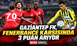 Gaziantep FK, Fenerbahçe'yi Konuk Ediyor