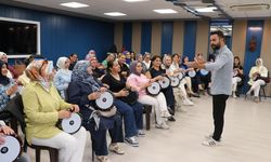 Gaziantepli Kadınlar Darbuka Kursunda Stres Attı