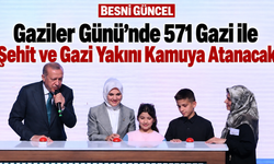 Gaziler Günü’nde 571 Kişi İçin Kamu Ataması Yapılacak