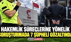 TFF Merkez Hakem Kurulu yöneticilerine operasyon düzenlendi