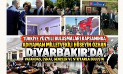 Özhan Diyarbakır’da Vatandaş, Esnaf ve Muhtarlarla Buluştu