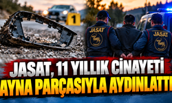 JASAT, cinayet şüphelisine ayna çerçevesinden ulaştı