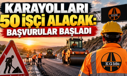 Karayolları 50 işçi alacak: Başvurular başladı