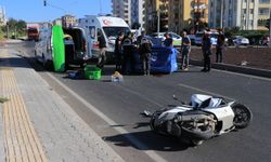 Kilis'te otomobille çarpışan motosikletin sürücüsü hayatını kaybetti