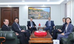 Kırgızistan'ın Ankara Büyükelçisi Kazakbaev, Mardin Valisi Akkoyun'u ziyaret etti