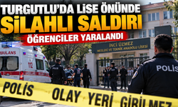 Lise önünde silahlı saldırı: Öğrenciler yaralandı