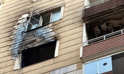 Kızıltepe'deki daire yangını itfaiyece kontrol altında