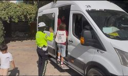 Mardin'de okul çevresi ve servis araçlarına yönelik denetim yapıldı