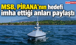 MSB, PİRANA’nın hedefi imha ettiği anları paylaştı