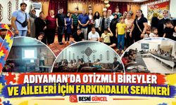 Otizmli bireylerin ailelerine özel eğitim semineri