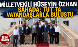 Milletvekili Hüseyin Özhan Sahada: Samsat ve Tut’ta Vatandaşlarla Buluştu