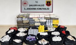 Şanlıurfa'da gümrük kaçağı 11 bin 30 paket sigara ele geçirildi