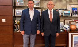Siirt TSO Başkanı Kuzu'dan Limak Holding onursal başkanı Özdemir'e ziyaret