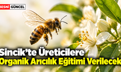 Sincik’te Organik Arıcılık Eğitimi Düzenlenecek