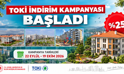 TOKİ’nin yüzde 25 indirim kampanyası başladı