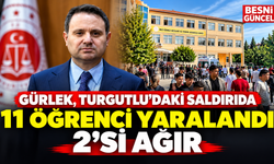 Turgutlu’da okul saldırısı: 11 öğrenci yaralandı