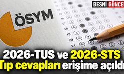 2026 TUS ve STS Tıp Sınav Sonuçları Açıklandı