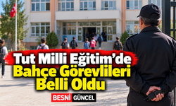 Tut’ta 8 Bahçe Görevlisinin Kura Sonuçları Açıklandı