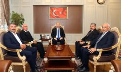 Vali Küçük, Ziraat Odası Başkanlarını Kabul Etti