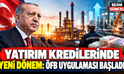 100 Milyon TL Üzeri Sanayi Yatırımlarına Finansman Desteği