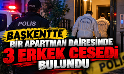 Yenimahalle’de bir dairede 3 erkek ölü bulundu