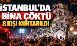 Maltepe’de 7 Katlı Bina Çöktü: 8 Kişi Kurtarıldı