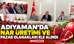 Nar üreticilerinin sorunları masaya yatırıldı