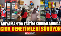 Adıyaman’da Okul Kantinleri Denetleniyor