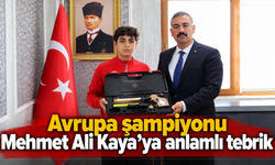 Adıyamanlı genç sporcu Avrupa şampiyonluğuyla gururlandırdı