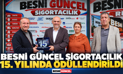 Anadolu Sigorta Besni Acentesi 15. Yılında Ödüllendirildi