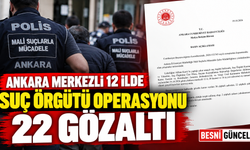 Ankara’da Büyük Operasyon: 12 İlde Eş Zamanlı Baskın