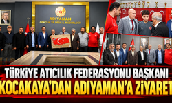 Atıcılık Federasyonu Başkanı Kocakaya Adıyaman’da