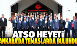 ATSO Heyeti Ankara’da Ekonomi ve İstihdamı Görüştü